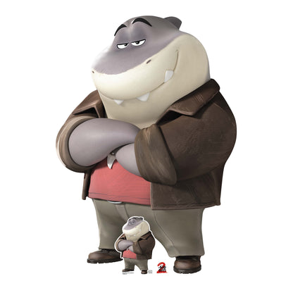 SC4808 Mr Shark The Bad Guys 2 Cardboard Cut Out Height 136cm
