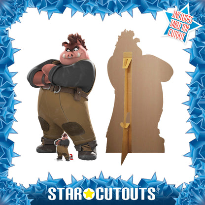 SC4809 Pigtail The Bad Guys 2  Cardboard Cut Out Height 122cm