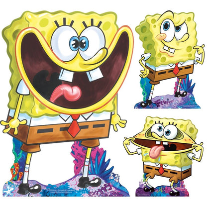 SC4812 Sponge Bob  Multi Pack Bundle Cardboard Cutouts Height 63cm