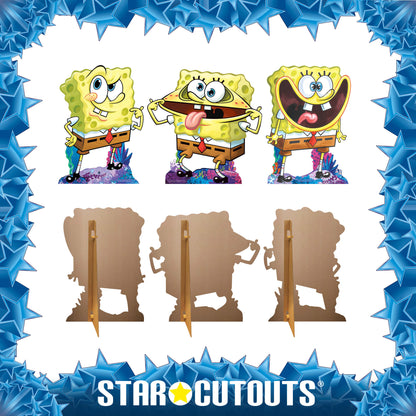 SC4812 Sponge Bob  Multi Pack Bundle Cardboard Cutouts Height 63cm