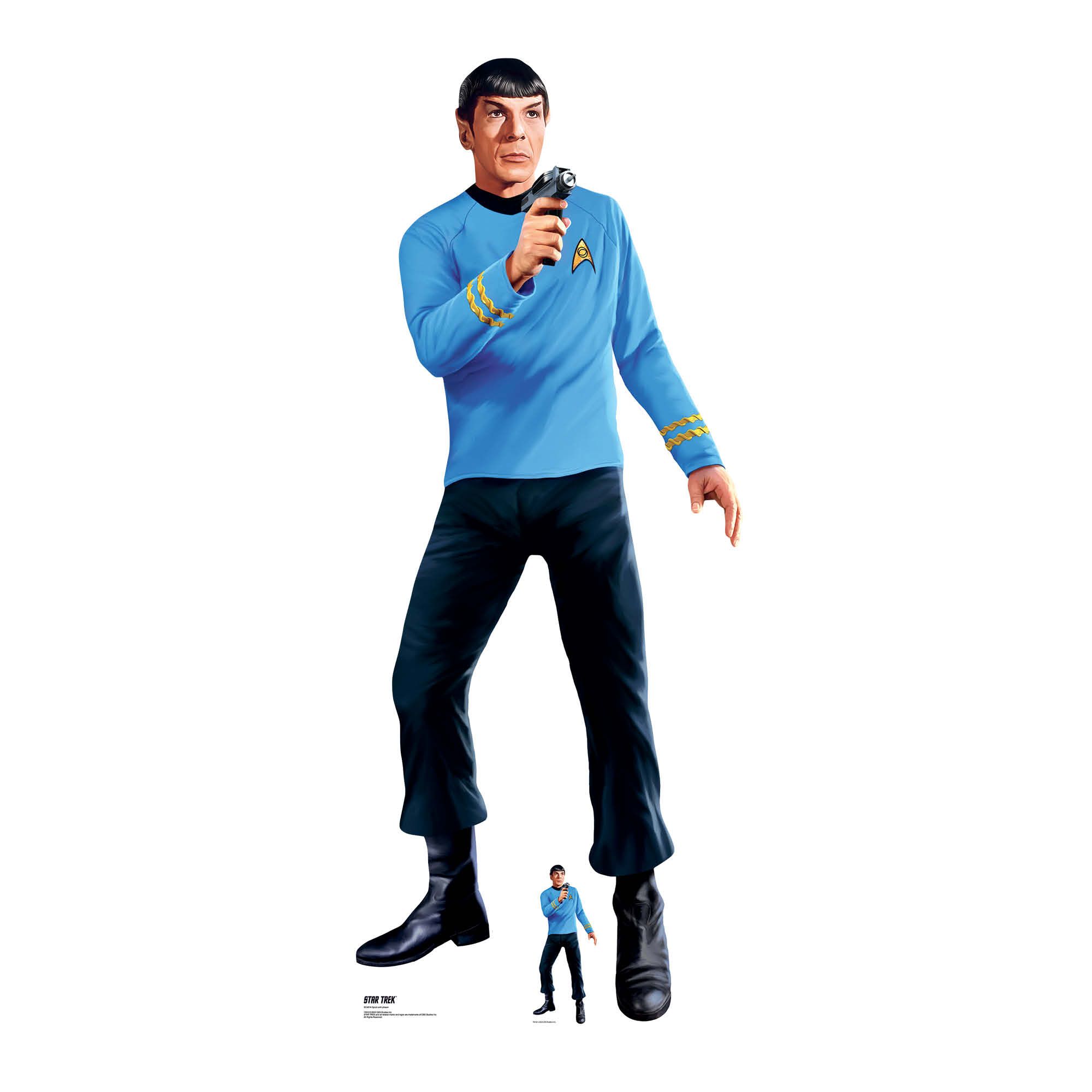SC4814 Spock with Phaser Star Trek Cardboard Cutout – 183cm Vulcan ...
