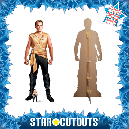 SC4815 Mirror Universe Captain  Kirk Star Trek Cardboard Cutout Height 176cm