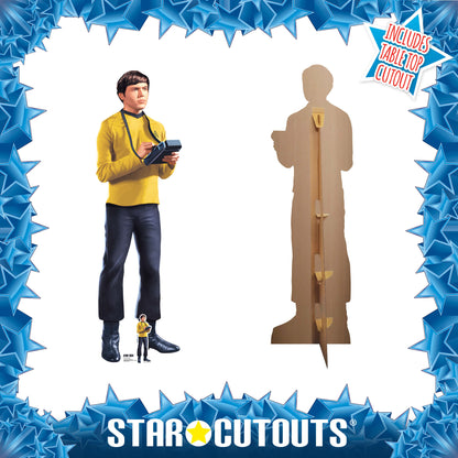 SC4816 Pavel Chekov Star Trek Cardboard Cutout Height 171cm