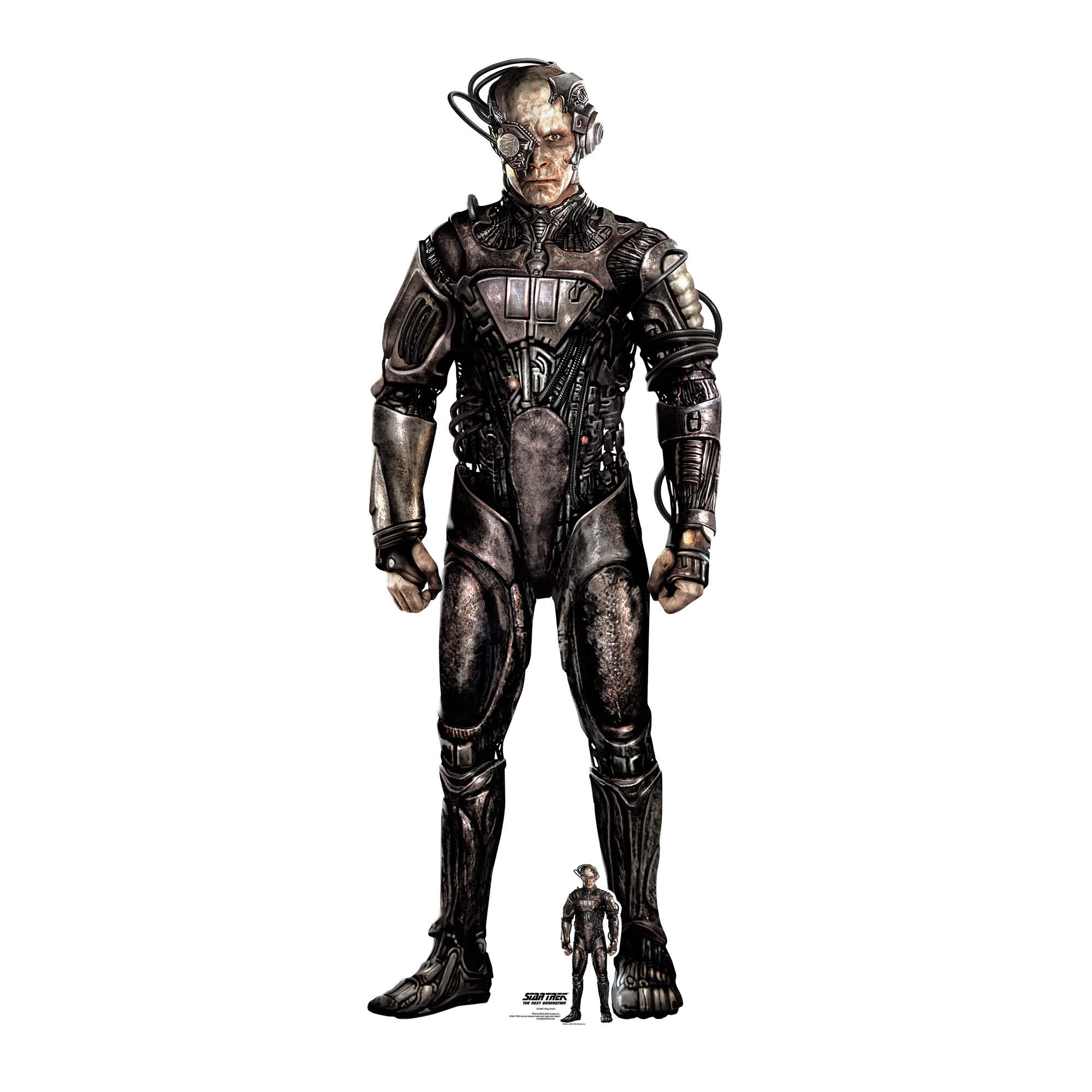SC4821 Borg Drone Star Trek Cardboard Cutout – 184cm Sci-Fi Party