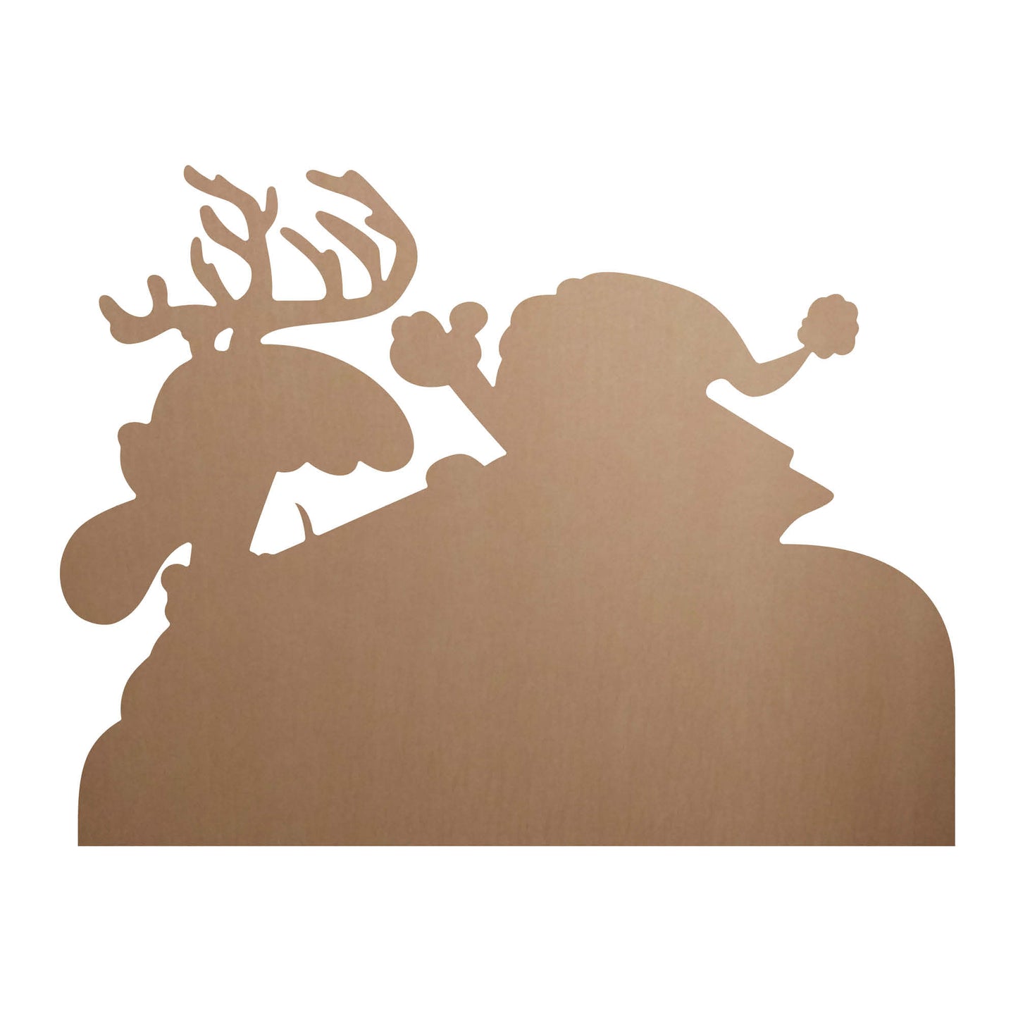 SC4828 Garfield Odie on Sledge Medium -  Cardboard Cutout Height 94cm