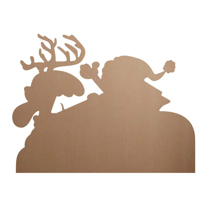 SC4828 Garfield Odie on Sledge Medium -  Cardboard Cutout Height 94cm