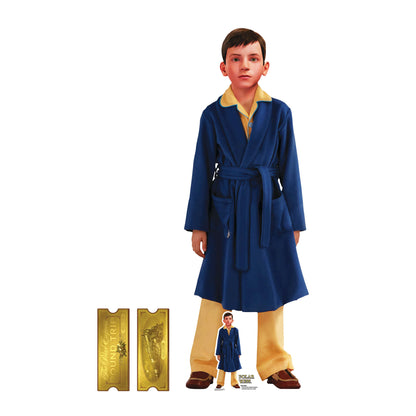 SC4829 The Polar Express Hero Boy Christmas Cardboard Cutout Height 135cm