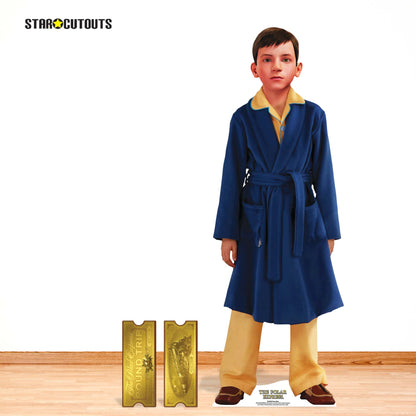 SC4829 The Polar Express Hero Boy Christmas Cardboard Cutout Height 135cm