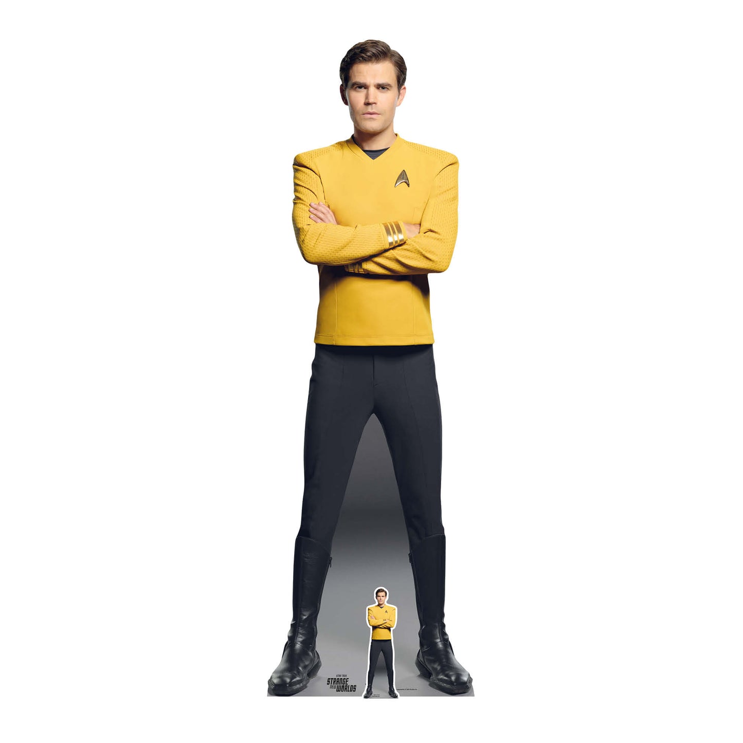 SC4833 James T Kirk Paul Wesley Cardboard Cut Out Height 180cm