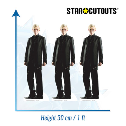 SC4843 Draco Malfoy Harry Potter Three Shelf Top Pack Cardboard Cutouts Height 30cm