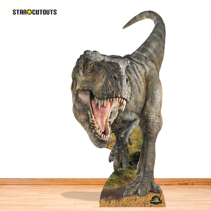 SC4858 Tyrannosaurus Rex Dinosaur Jurassic World Rebirth  Cardboard Cut Out Height 185cm