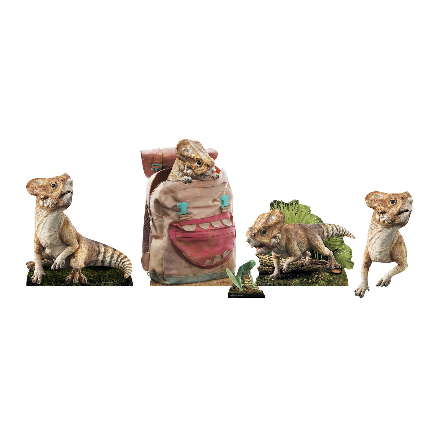 SC4860 Aquilops Dinosaur Jurassic World Rebirth   Cardboard Cut Out Height 48cm