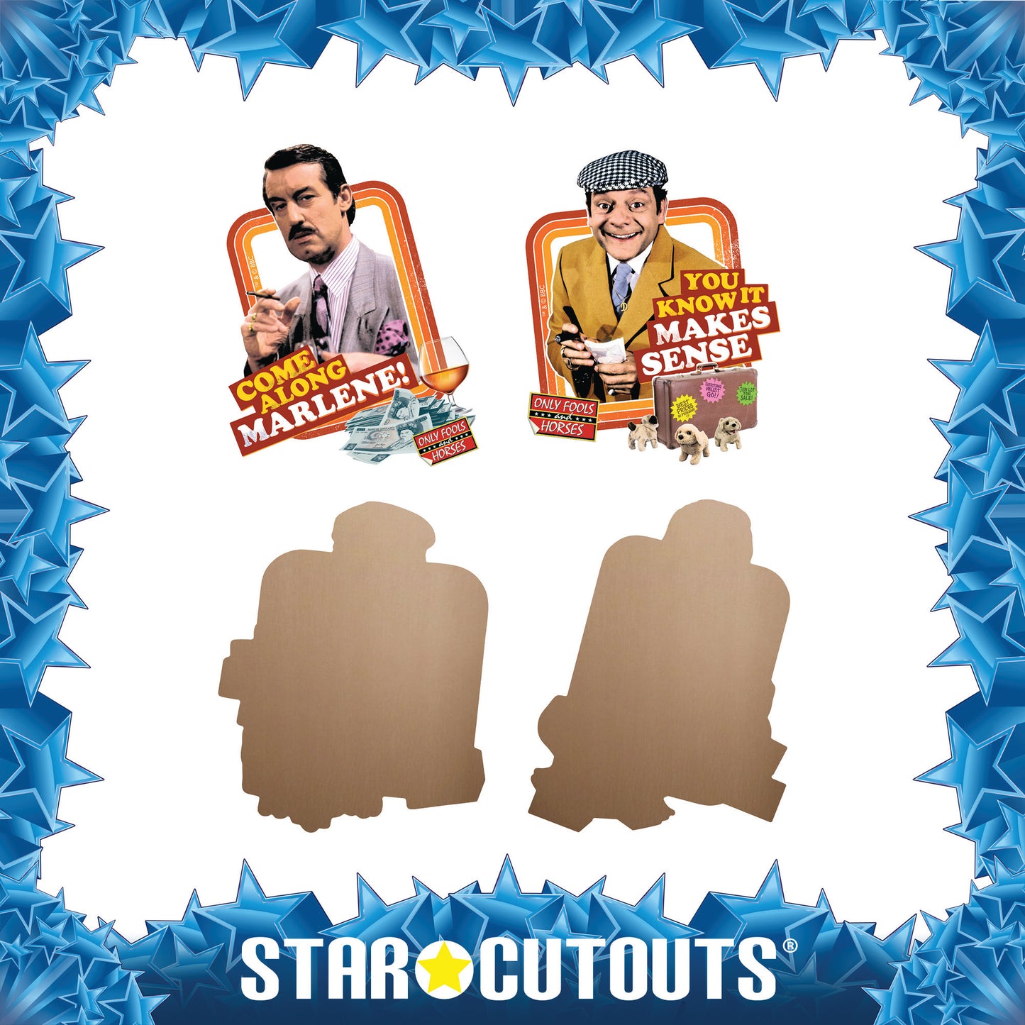 SC4876 Come Along Marlene & You Know It Makes Sense Wall Décor  Cardboard Cut Out Height 59cm