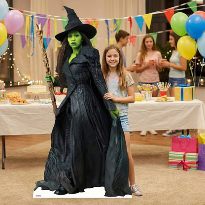 SC4881 Wicked for Good Movie Elphaba Witch Life Sized Cardboard Cutout Height 180cm
