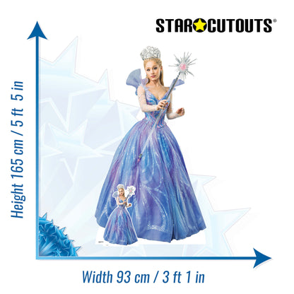 SC4882 Wicked for Good Movie Glinda Witch Life Sized Cardboard Cutout Height 165cm Star Cutouts SC4882 Wicked for Good Movie Glinda Witch Life Sized Cardboard Cutout Height 165cm Star Cutouts