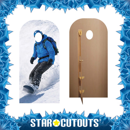 SC4888 Snowboarder Stand-in Cardboard Cutout Height 190cm