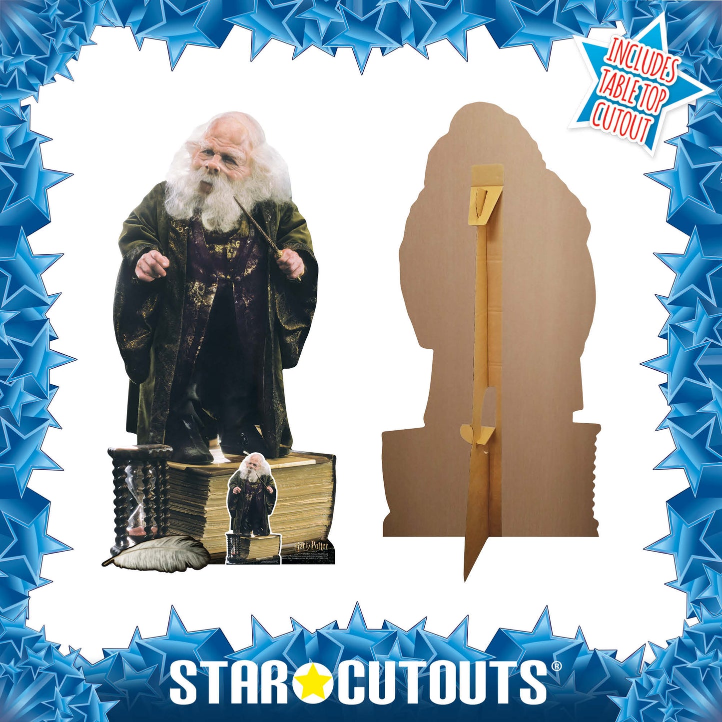 SC4891 Early Filius Flitwick Harry Potter Warwick Davis Cardboard Cutout Height 133cm