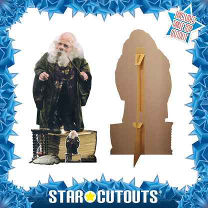 SC4891 Early Filius Flitwick Harry Potter Warwick Davis Cardboard Cutout Height 133cm
