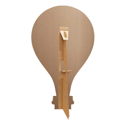 SC4892 Pink Hot Air Balloon Cardboard Cutout Height 92cm