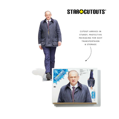 SC4908 Ed Davey Cardboard Cutout Height 183cm