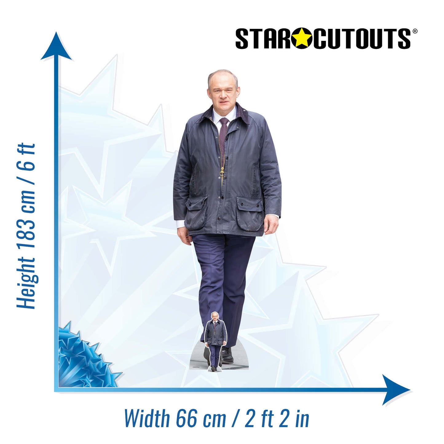 SC4908 Ed Davey Cardboard Cutout Height 183cm