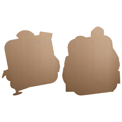 SC4920 What a 42-Carat Plonker & Lovely Jubbly Wall Décor  Cardboard Cut Out Height 55cm