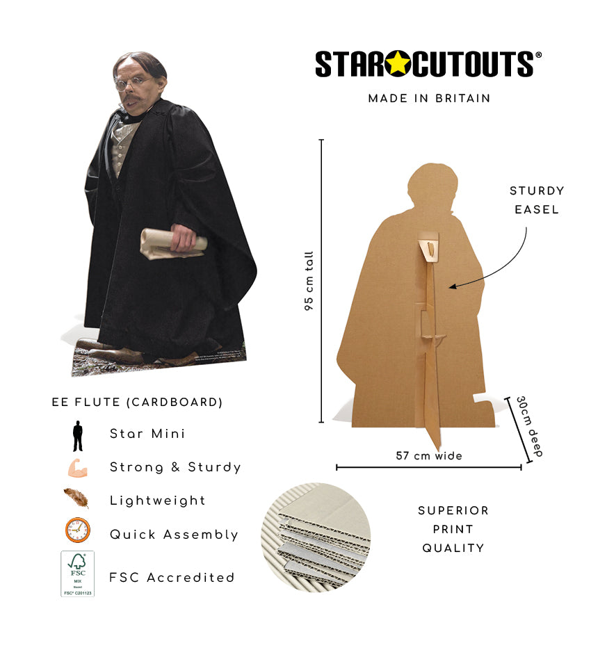 SC4926 Later Filius Flitwick Harry Potter Warwick Davis  Cardboard Cutout Height 95cm