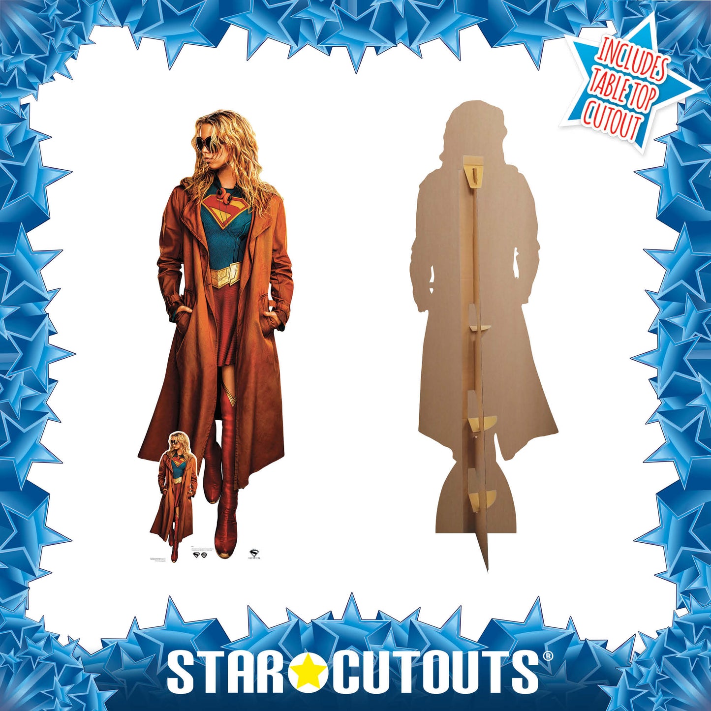 SC4930 Supergirl Milly Alcock Shades Supergirl Movie 2026 Cardboard Cutouut Height 190cm