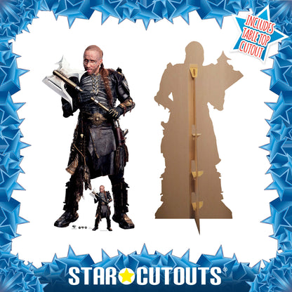 SC4933 Krem of the Yellow Hills Matthias Schoenaerts Supergirl 2026 Movie Cardboard Cutout Height 188cm