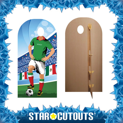 SC4938 Mexico Football World Tournament Cup  Stand-in Cardboard Cutout Height 190cm