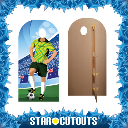 SC4944 Austrailia Football World Tournament Cup Stand-in Cardboard Cutout Height 190cm