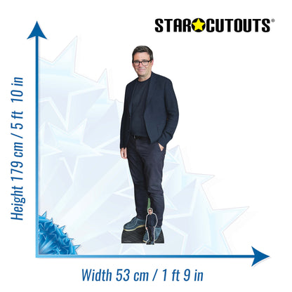 SC4960 Andy Burnham Lifesize Cardboard Cutout Height 179cm