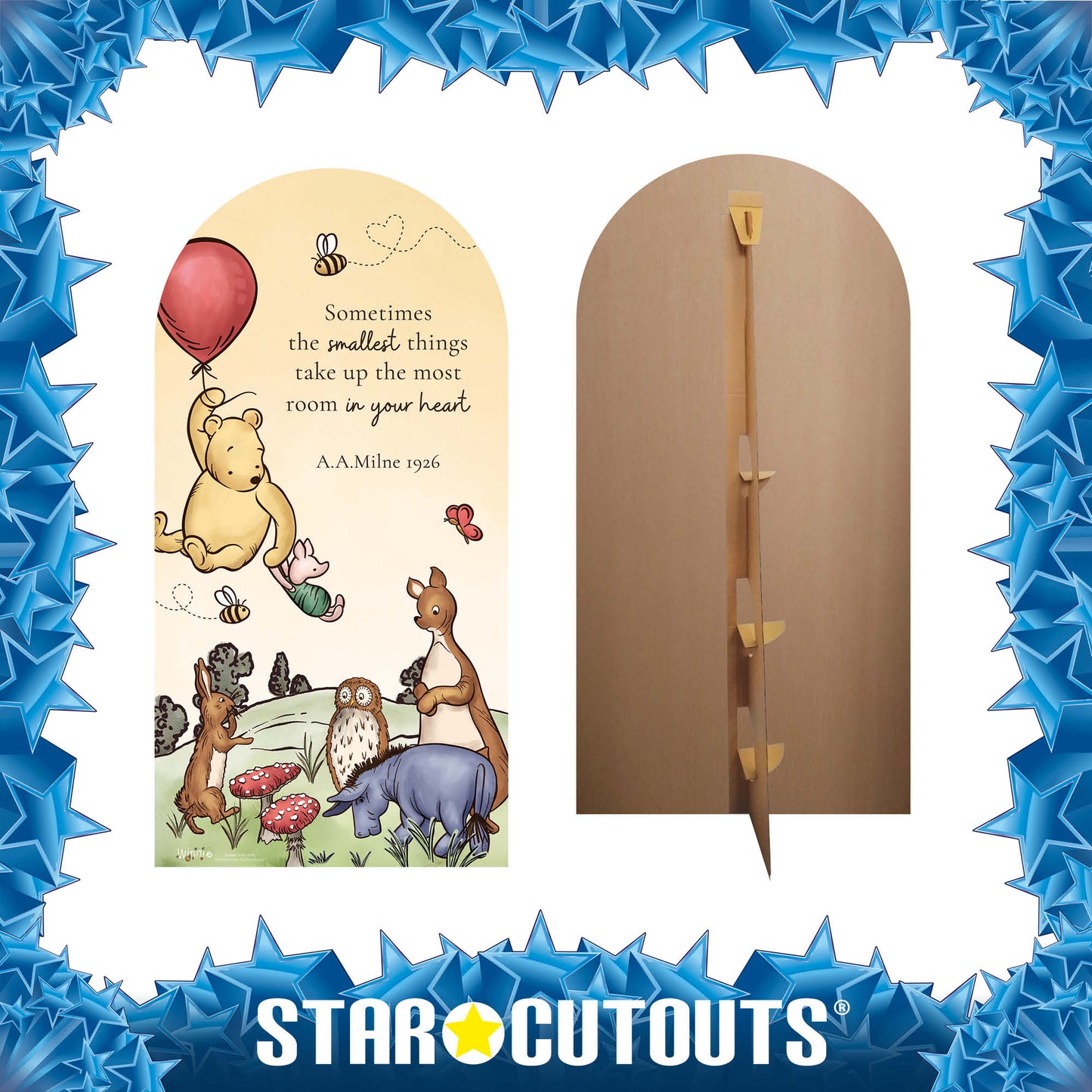 SC4986 Winnie Sailboard (Cream Sky) Cardboard Cutout Height 184cm