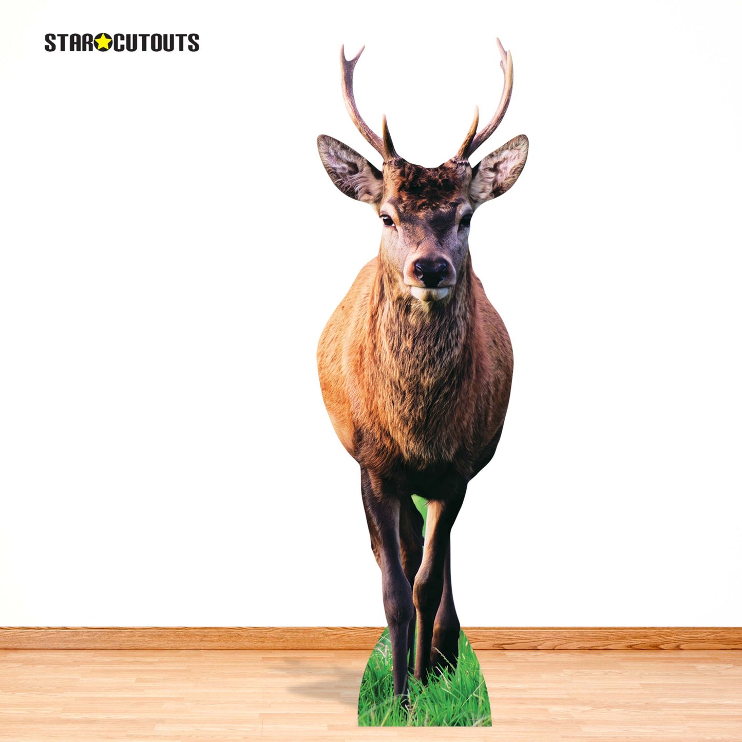 SC5029 Woodland Deer with Antlers Cardboard Cutout Height 185cm
