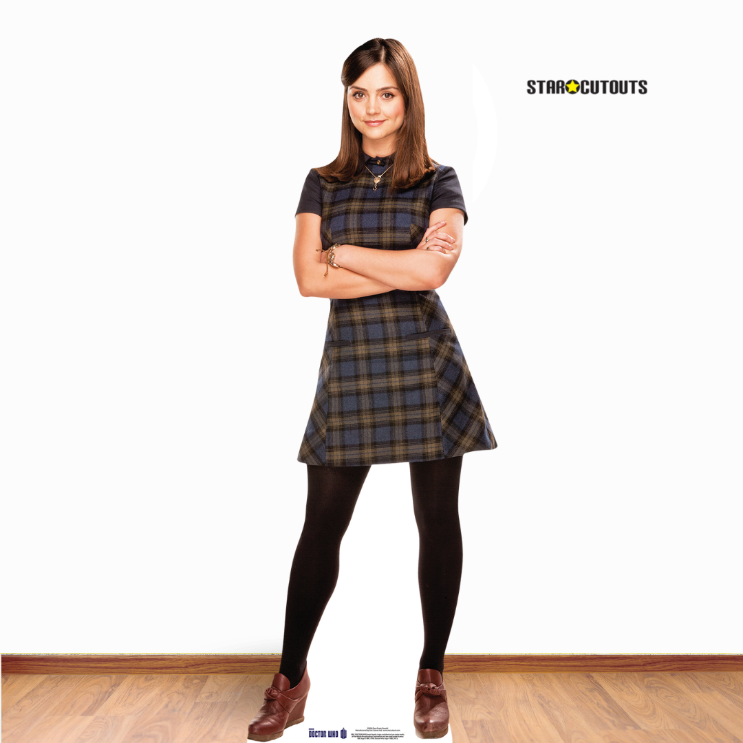 SC606 Clara Oswin Oswald Cardboard Cut Out Height 159cm