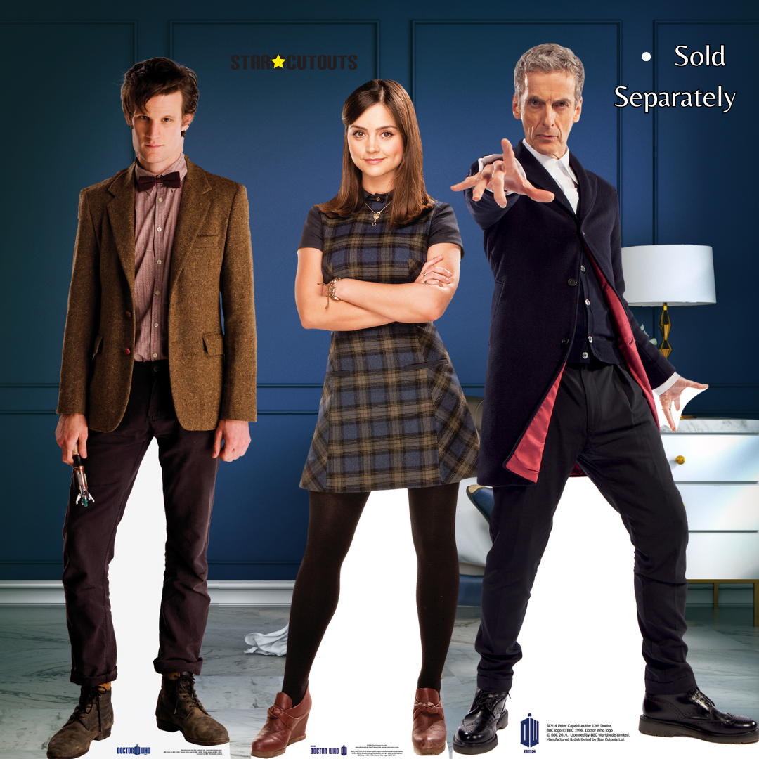 SC606 Clara Oswin Oswald Cardboard Cut Out Height 159cm