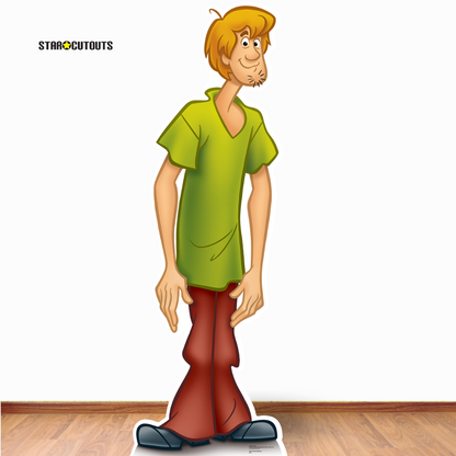 SC684 Shaggy Cardboard Cut Out Height 175cm