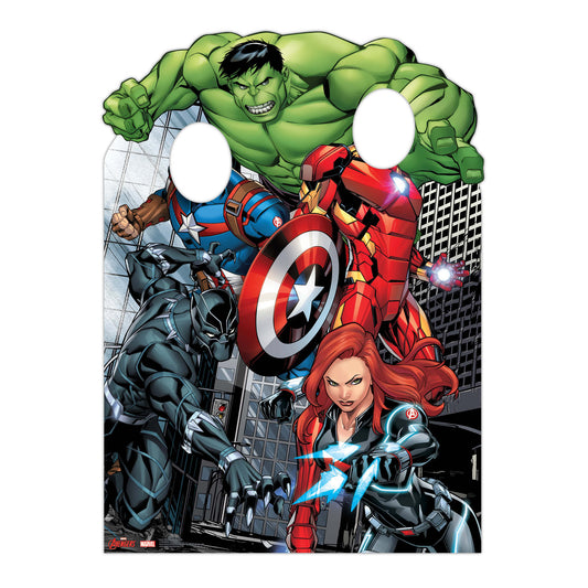 SC814 Avengers Assemble Child Stand In Cardboard Cut Out Height 131cm