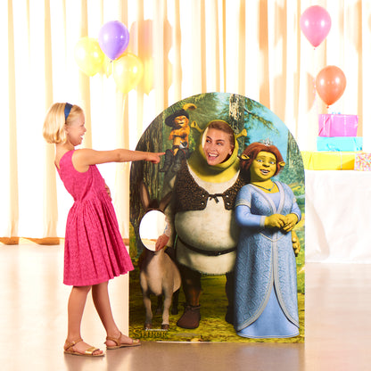 SC821 Shrek Stand-in (Child-Sized) Cardboard Cut Out Height 134cm