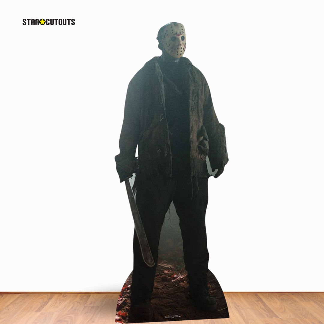 SC888 Jason Voorhees Friday the 13th Cardboard Cut Out Height 190cm