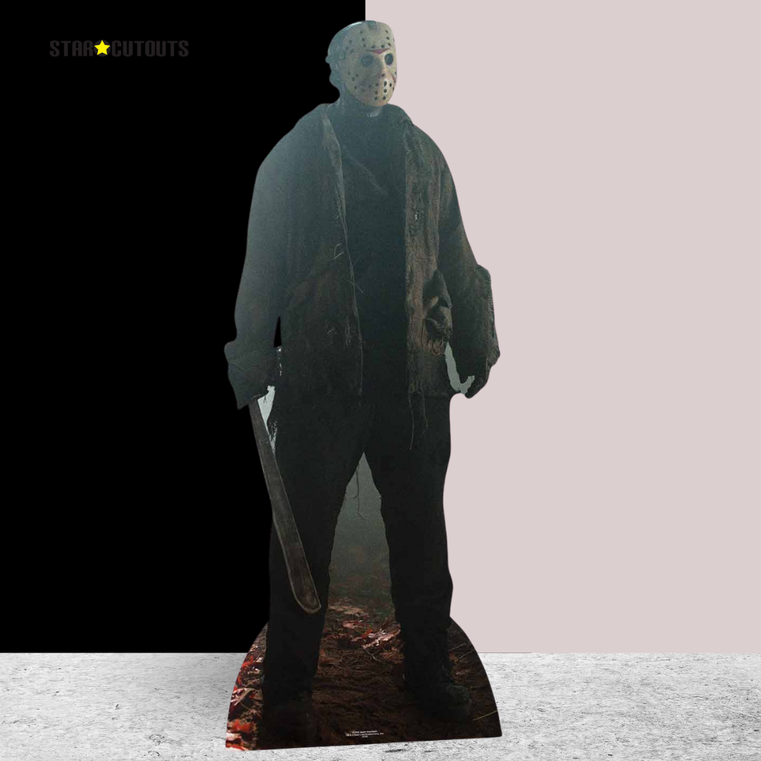 SC888 Jason Voorhees Friday the 13th Cardboard Cut Out Height 190cm