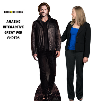 SC982 Sam Winchester Man of Letters Supernatural Cardboard Cut Out Height 190cm