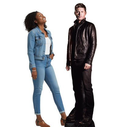 SC983 Dean Winchester Hunter Supernatural Cardboard Cut Out Height 190cm