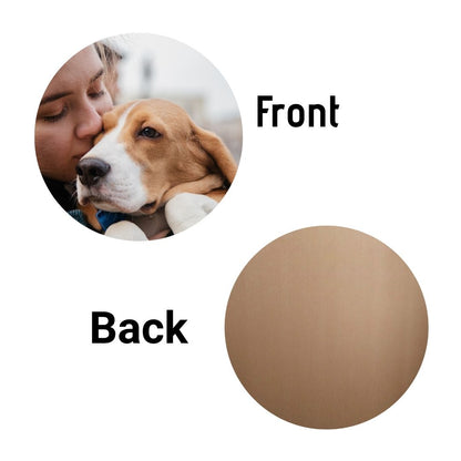 SCCIRCLE002 Medium Printed Rigid Circle Board, Poster, Sign Cardboard Cut Out Height 58cm