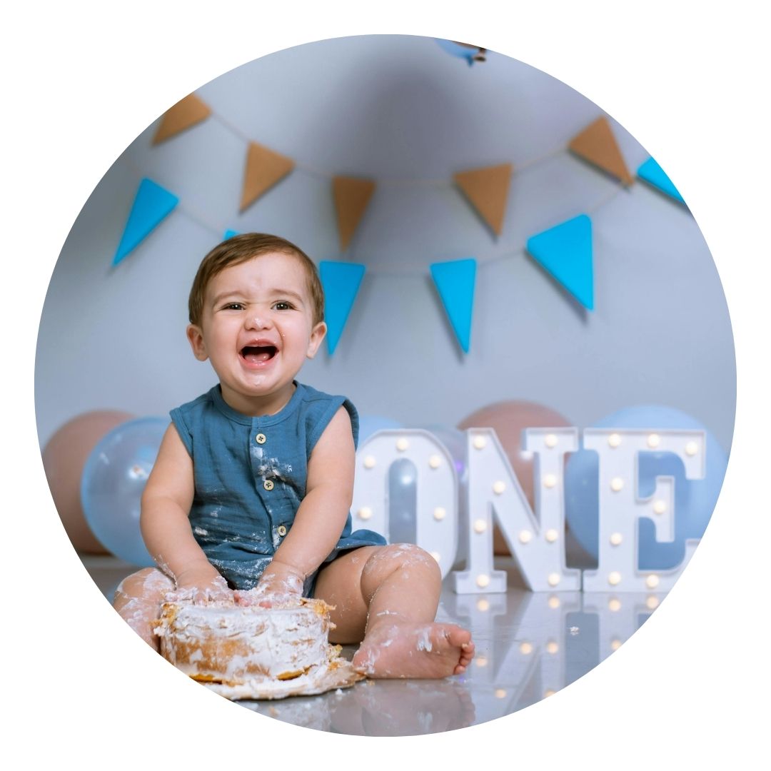 SCCIRCLE004 - Extra Large Printed Rigid Circle Board, Poster, Sign Cardboard Cut Out Height 96cm