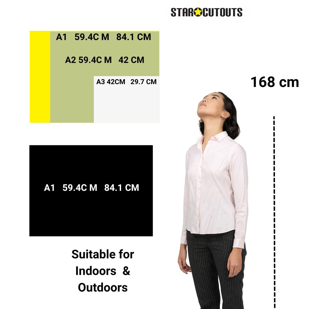 SCCORREX001 - A1 Large Printed Rigid Rectangle Board on Correx -  Poster, Sign Cardboard Cut Out Height 59.4cm