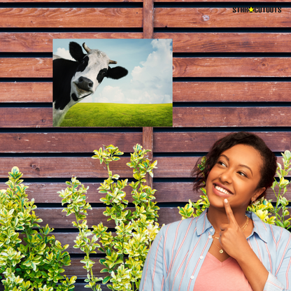 SCCORREX003 - A3DS Small Double Sided Printed Rigid Rectangle Board on Correx -  Poster, Sign Cardboard Cut Out Height 42cm