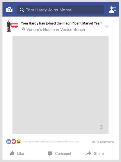 SF001 Selfie Frame Facebook Frame & Props Height 79.5 cm