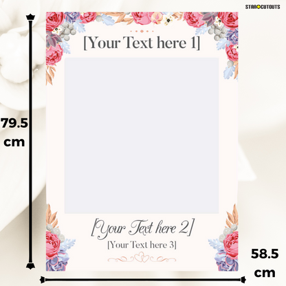 SF005 Selfie Frame Wedding & Props Regular Size  Height 79.5 cm