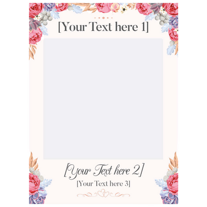 SF006 Selfie Frame Wedding & Props Large Size Height 122cm